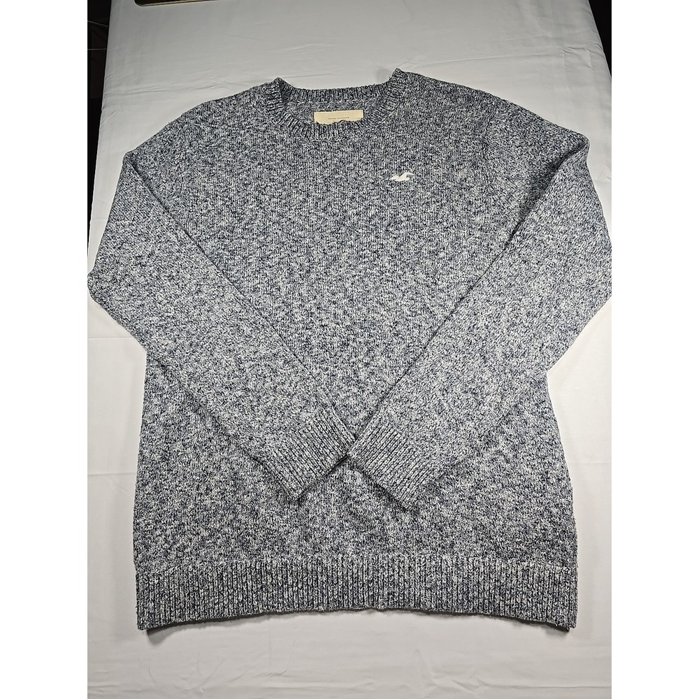 Vintage Y2K Hollister Cable Knit Sweater‎ Medium Preppy Soft Men's